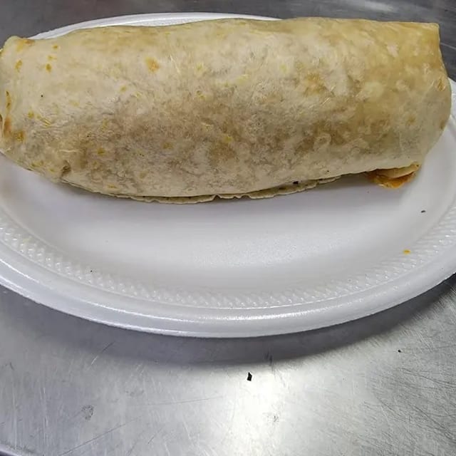 Breakfast Burrito Deluxe.