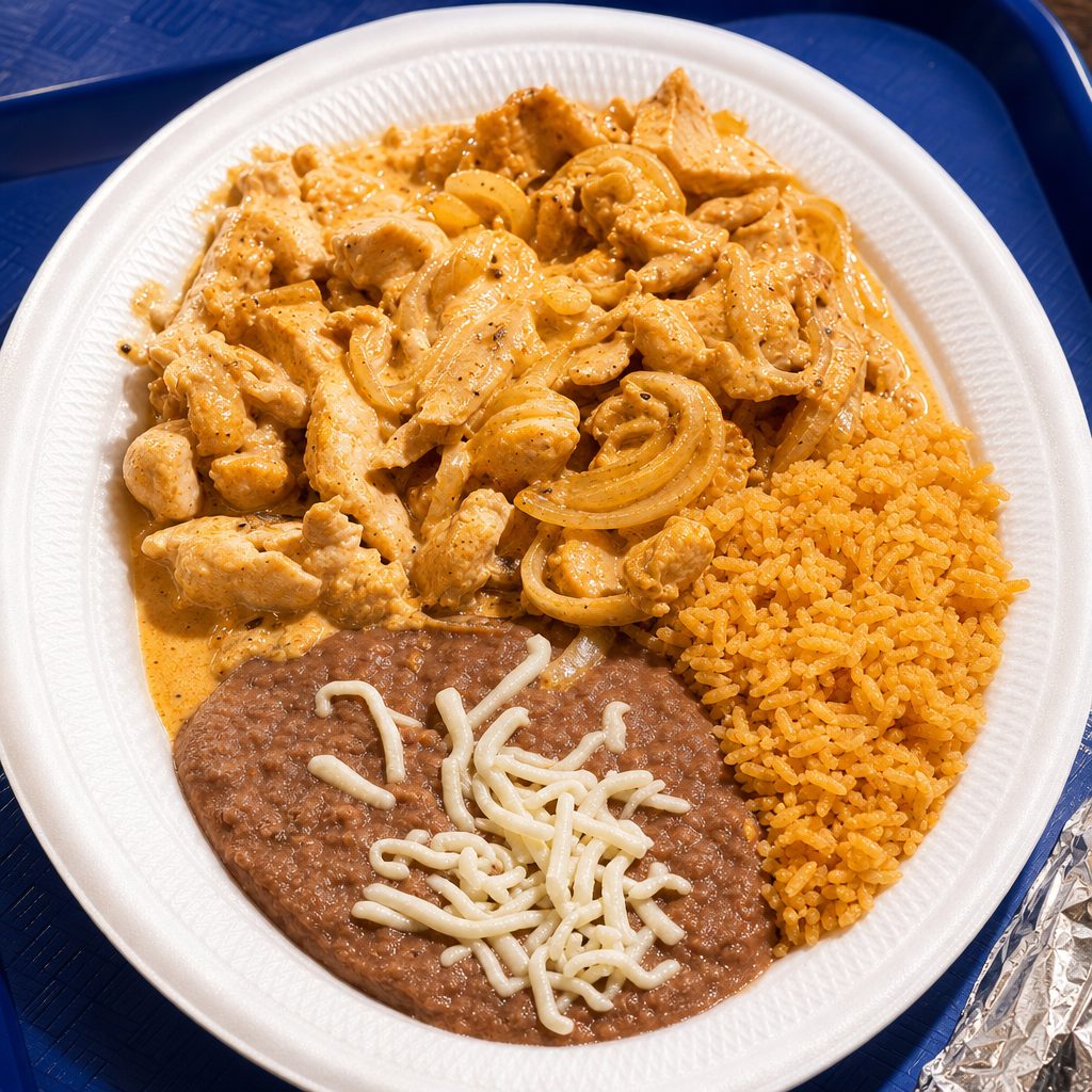 Pollo a La Crema.
