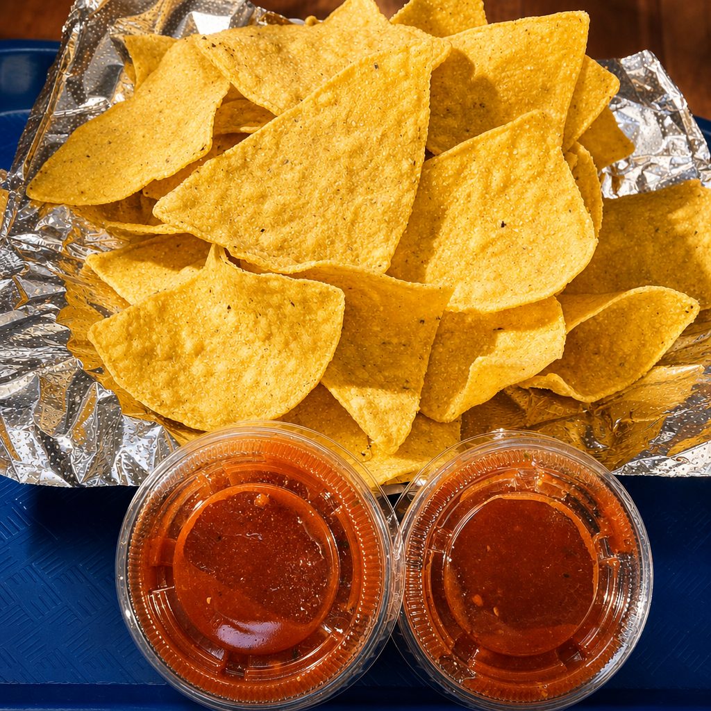 Chips & Sauce.